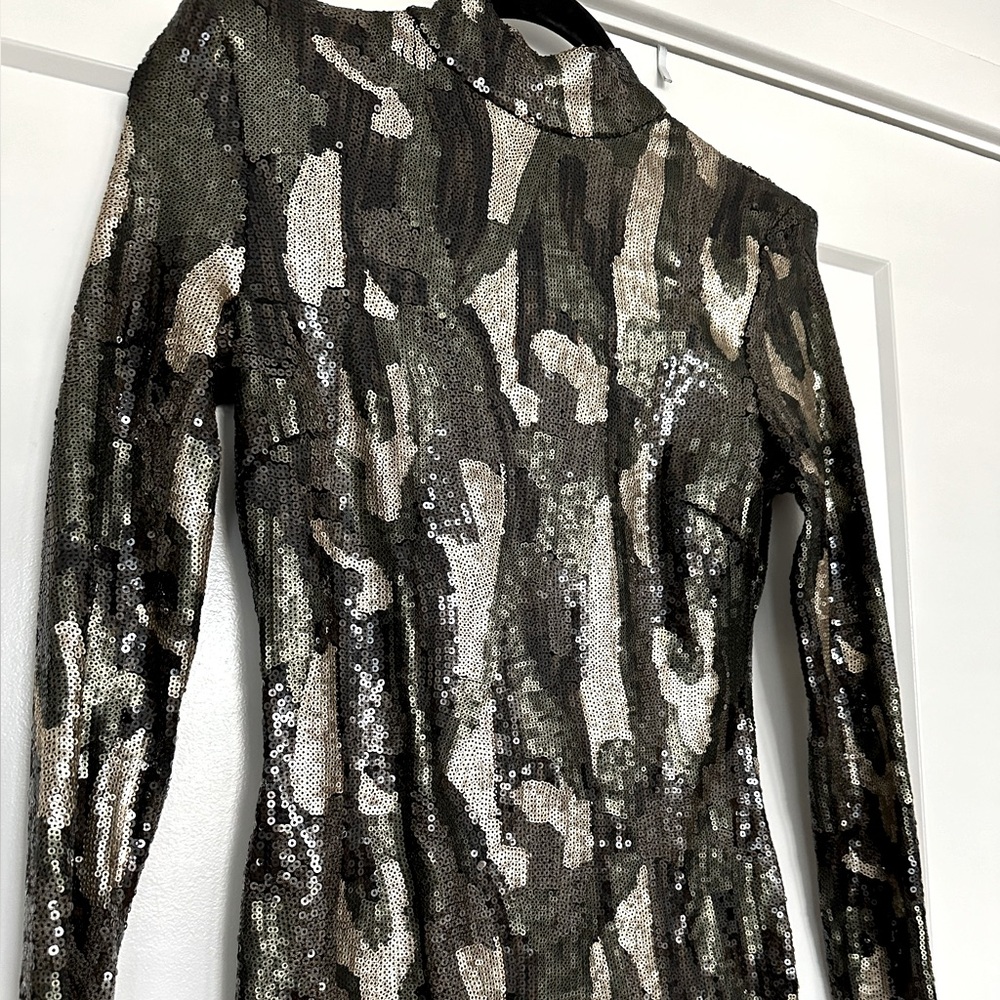 Zara Sequence Long Sleeve Dress